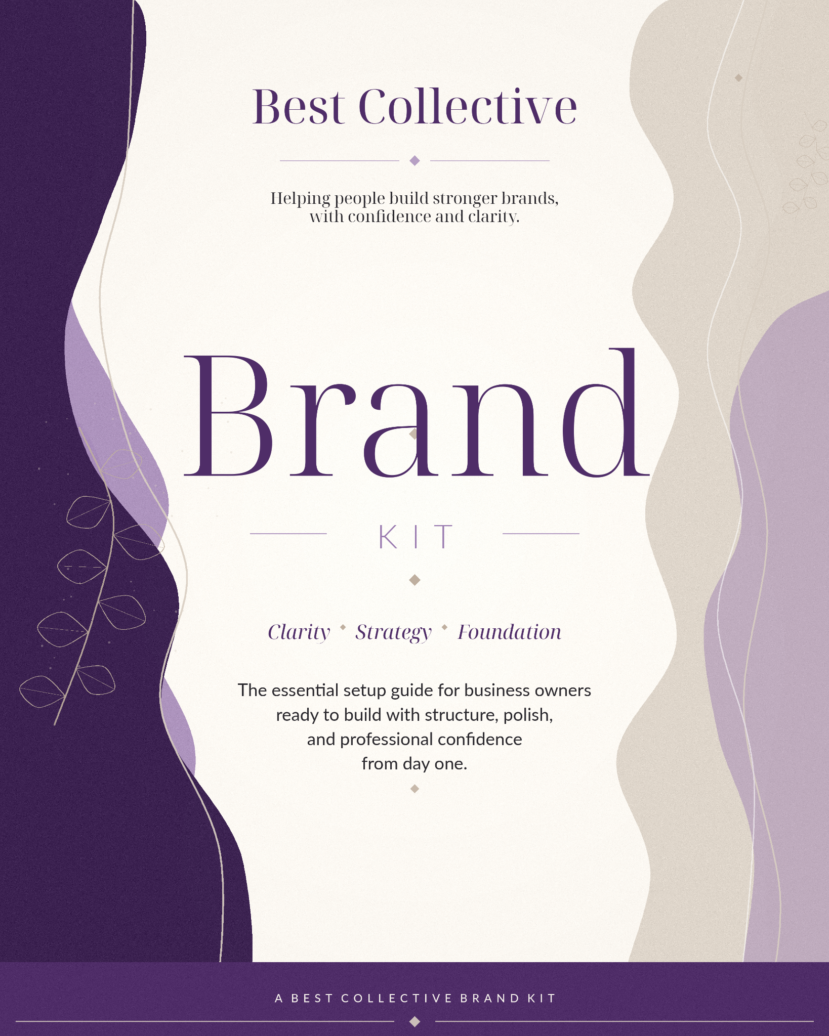 Brand workbook cover and kit preview