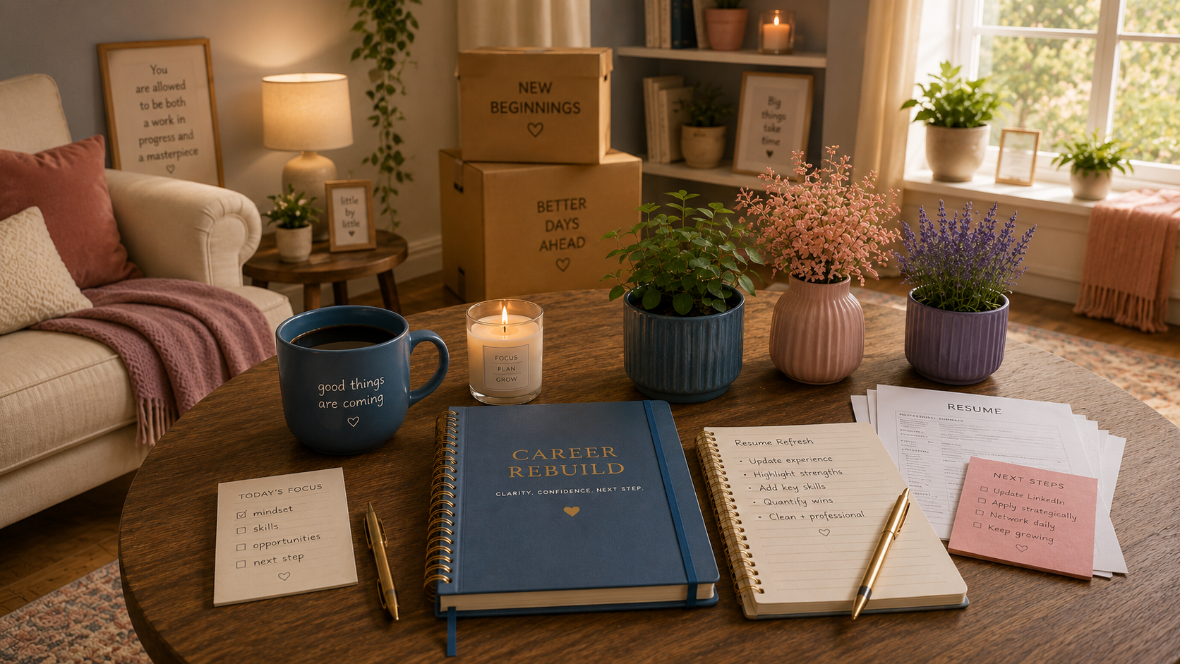 Rebuild — the first morning of a new chapter